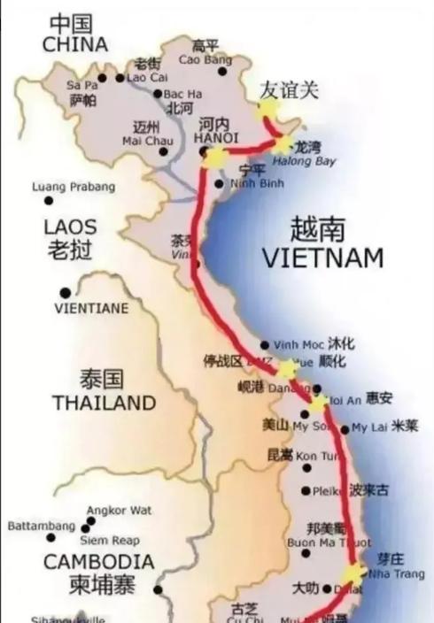 越南是铁了心想要中国高铁技术，正忙着做宣传，明确提出要和中国“车同轨”，但是技术
