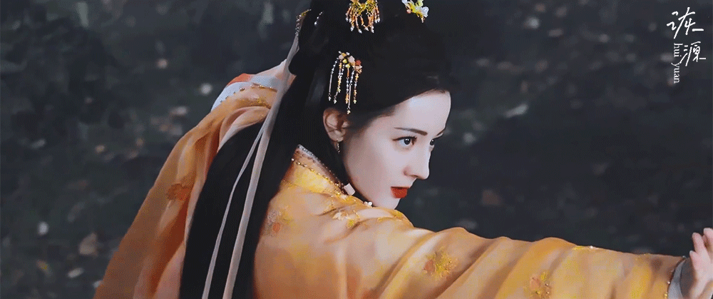 迪丽热巴 《白日提灯》贺思慕 / 动图▷乔燕篇-橙衣-转身邪恶沙糖桔🍊🍊🍊