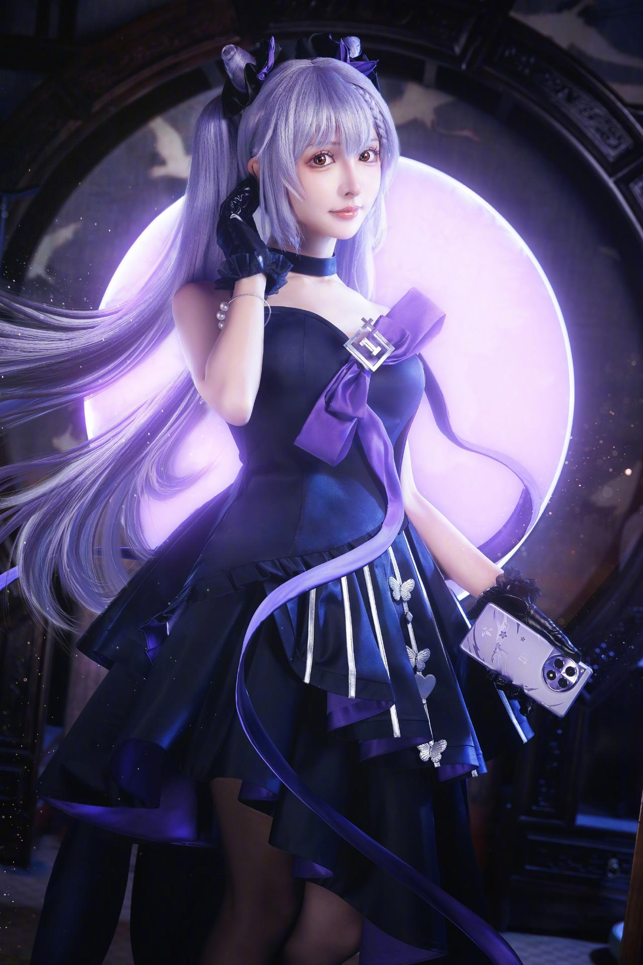 一加 Ace 3 原神刻晴定制机真机外观公布，大家觉得好看吗？#数码科技要闻#
