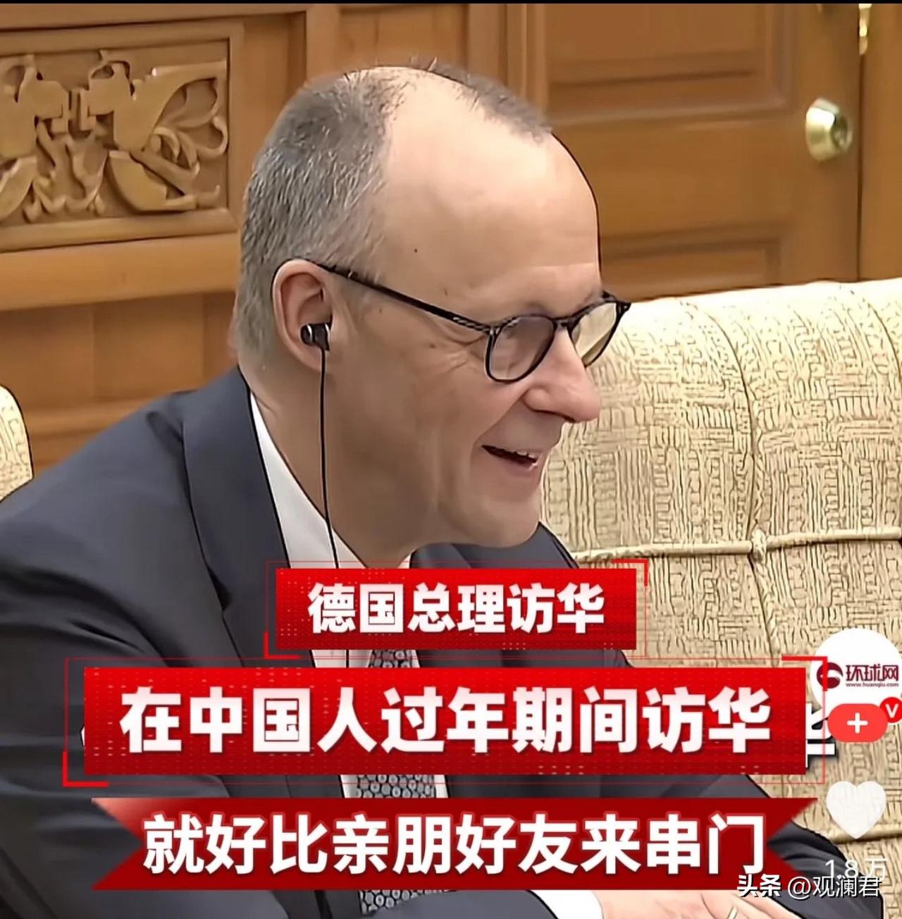 大年初九，德国总理默茨前来拜年了。
农历正月初九，正值马年新春、未出元宵节，在中