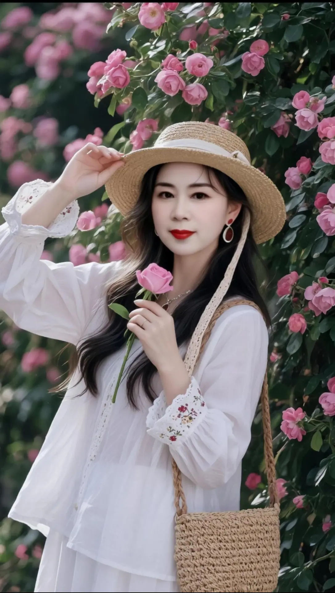 AI田园风写真 ai创作