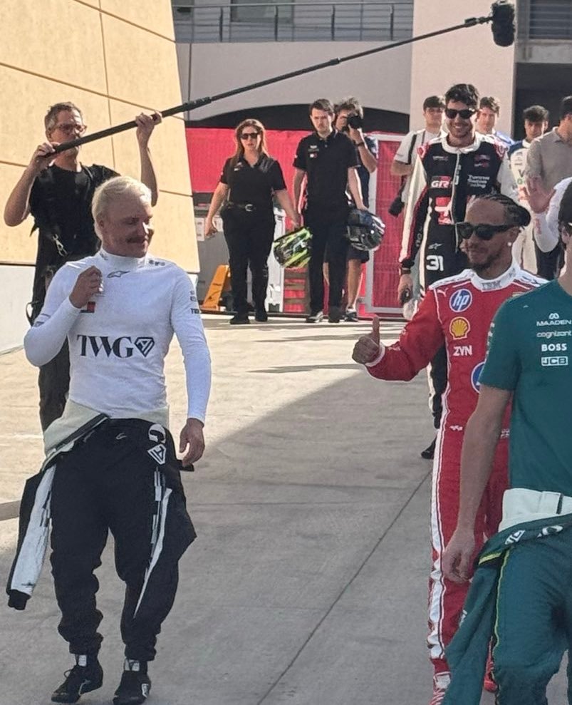 啊！是77和44🤍❤️F1赛车2026F1季前测试