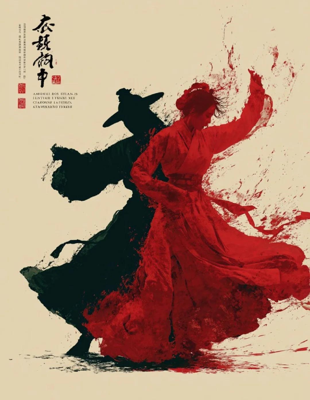 留白处，墨色舞魂
江湖 人物素材 别让传统武术停留在电影里 有一种潮流叫太极 中