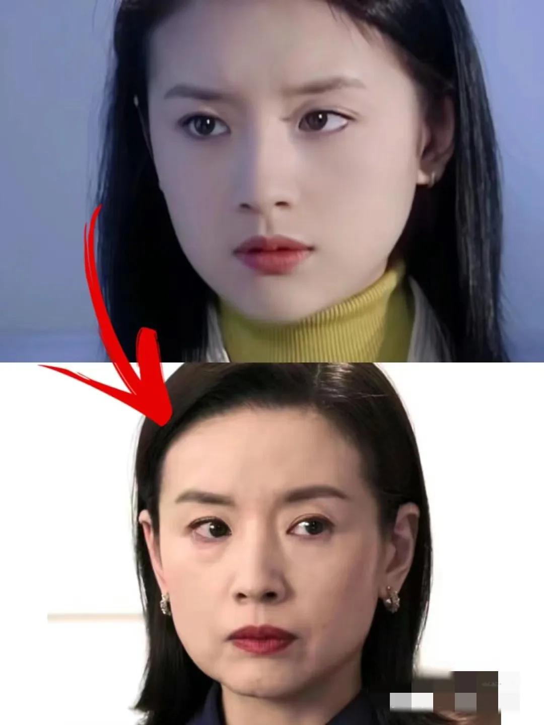 张敏变成了陈道明，陈红变成了倪萍
孙俪变成了邓超[捂脸]
孙俪真的应该换个妆造师