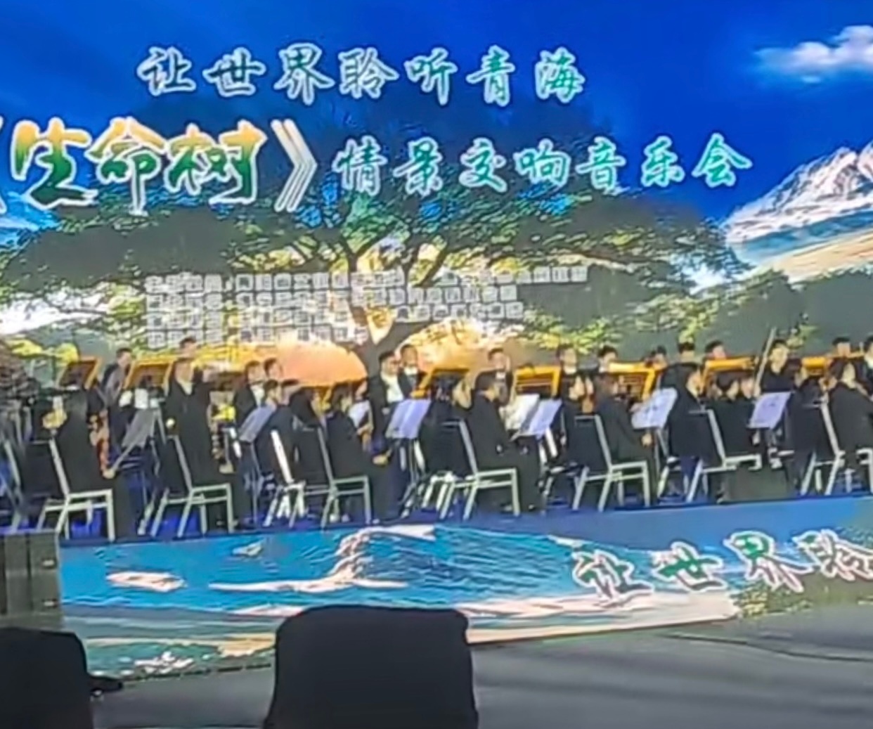 【青海万物皆可生命树系列】德令哈：《生命树》情景交响音乐会治多县：“生命树永续”