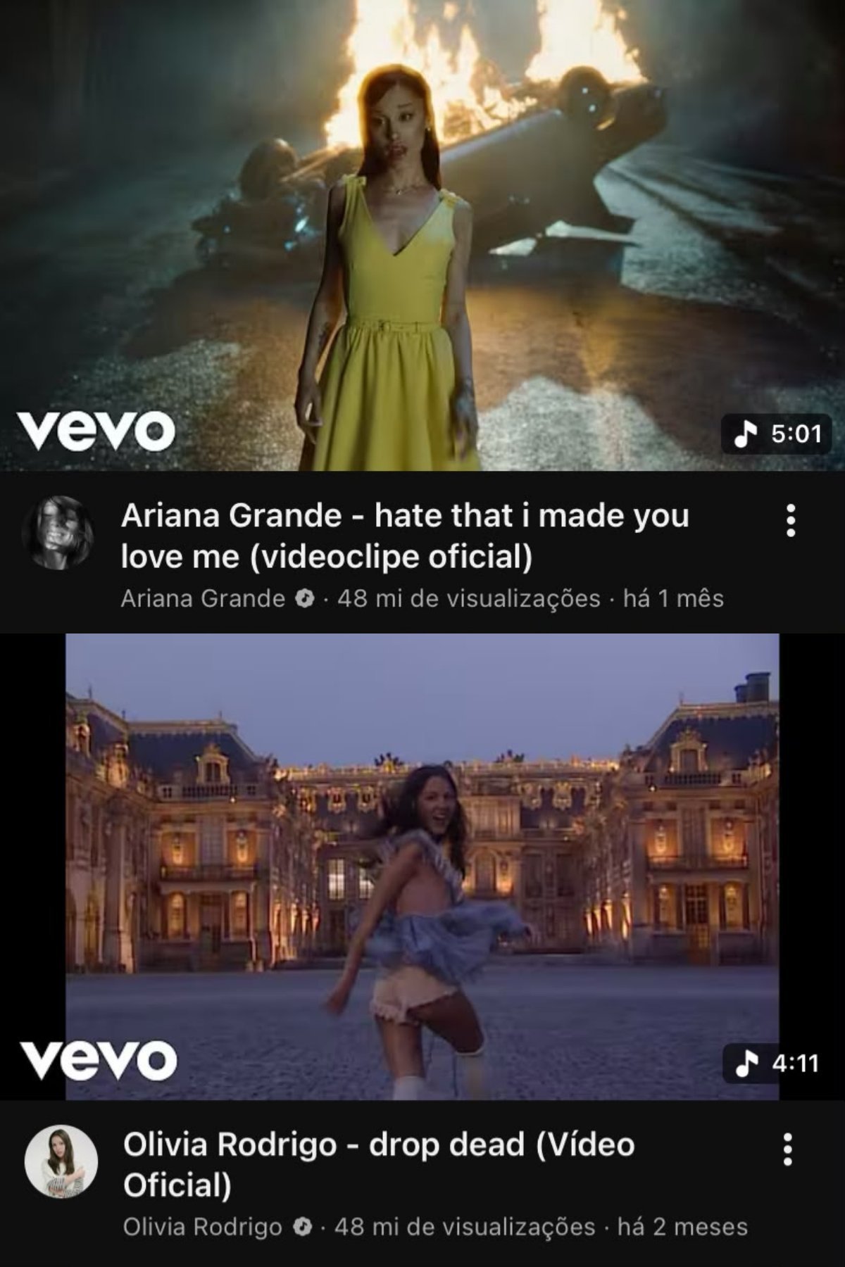 “hate that i made you love me”（4860万次观看）