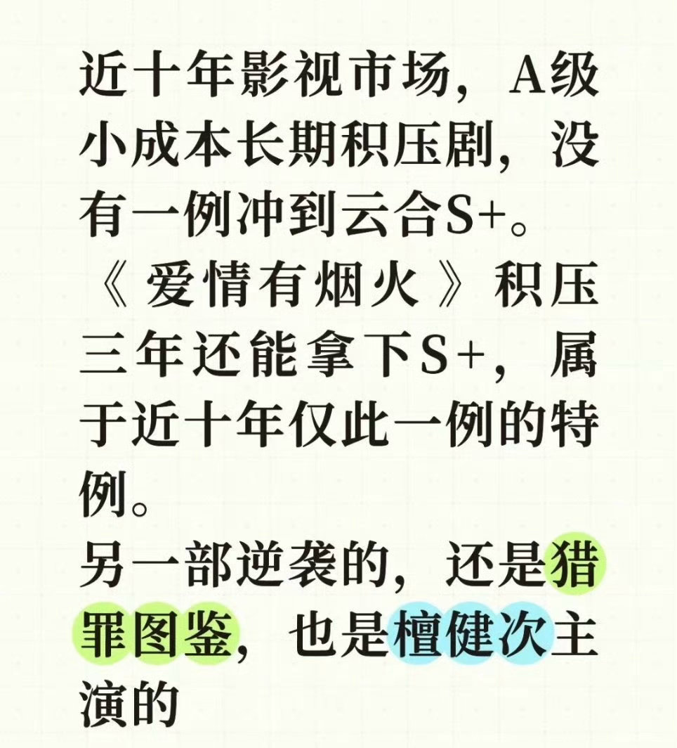《爱情有烟火》果然是a级小成本，穷的就是这么朴实无华！积压了三年的都市轻喜剧，因