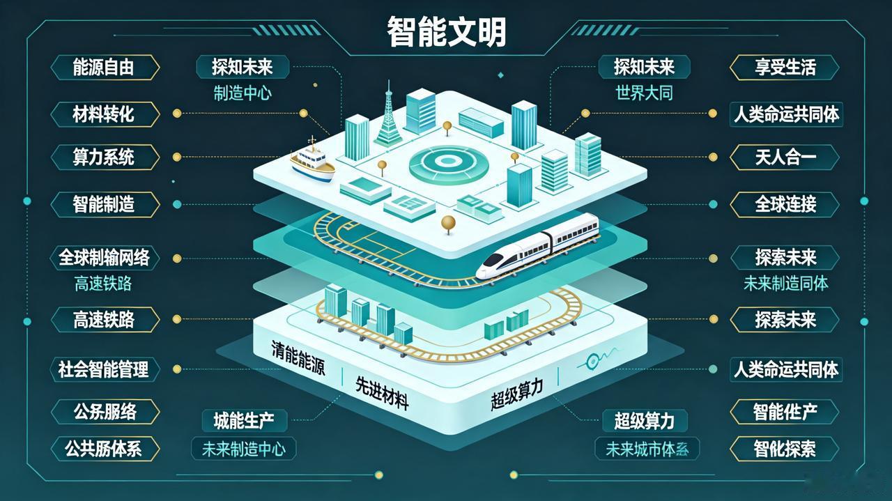 【什么是智能文明？】

我把人类文明发展分为三大系统，农业文明、工业文明和智能文