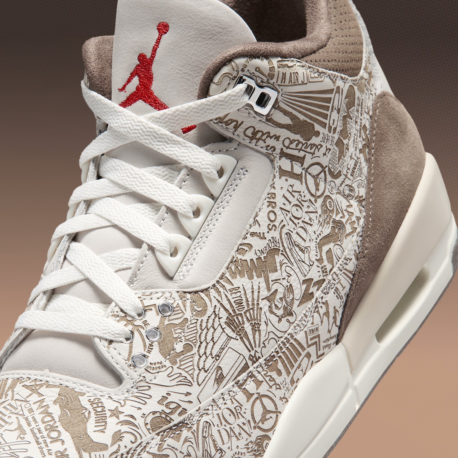 Air Jordan 3 Retro OG "Laser"镭射鞋面，好久不见8月
