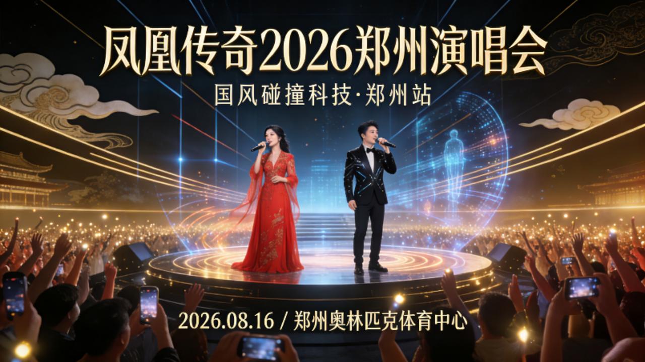 连唱三场！凤凰传奇郑州官宣，国民天团燃爆中原
 
近日，凤凰传奇「吉祥如意」20