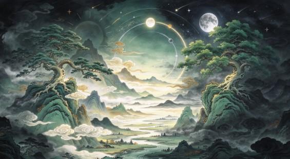 品读《山海经》663——《大荒西经》柜格松

原文：
西海之外，大荒之中，有方山