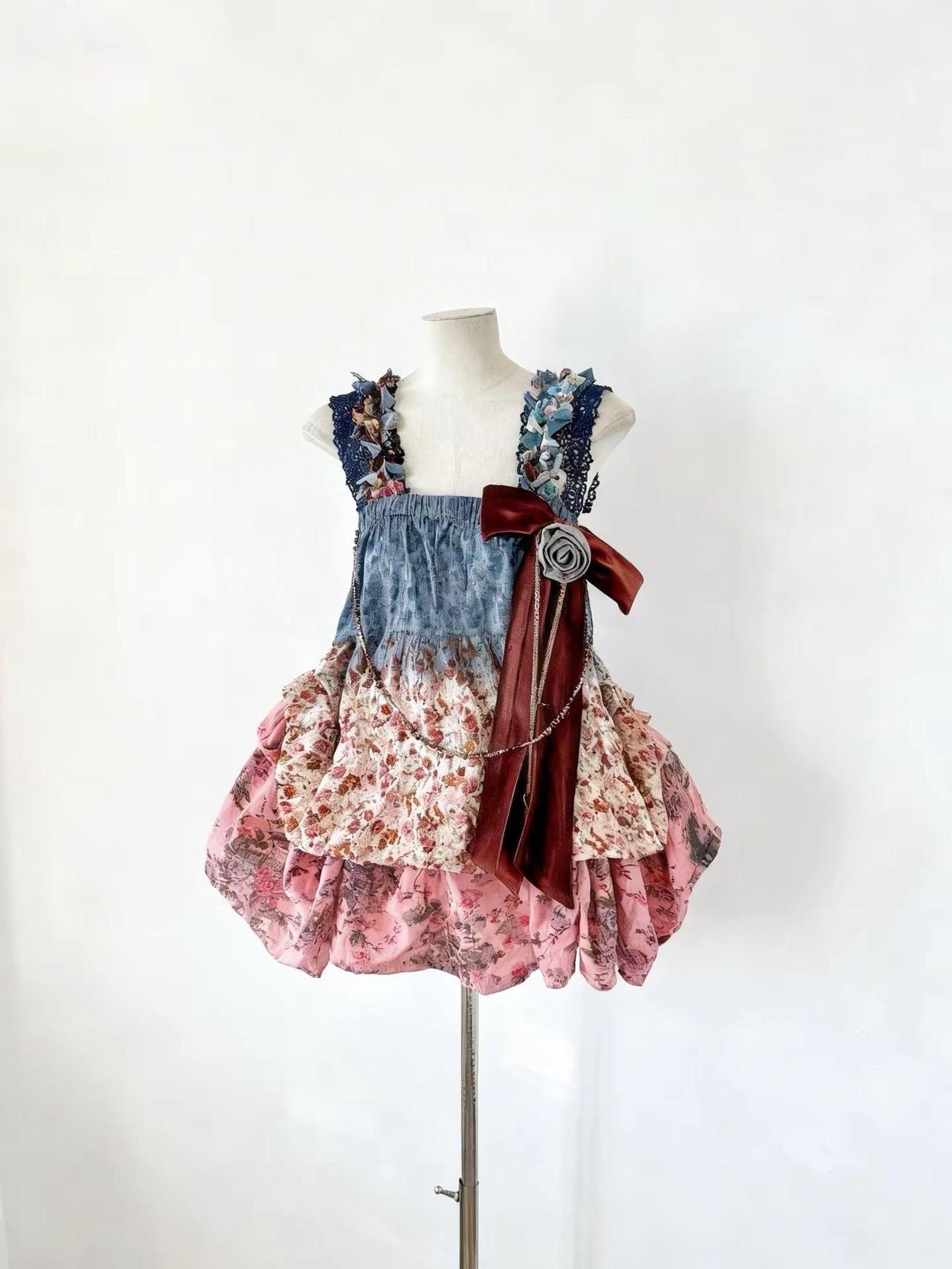 ✦🫐 ⌇ 💮 ॰¨̮ ℴ💎 ⋆｡˚。花苞裙蓬蓬裙 少女 穿搭