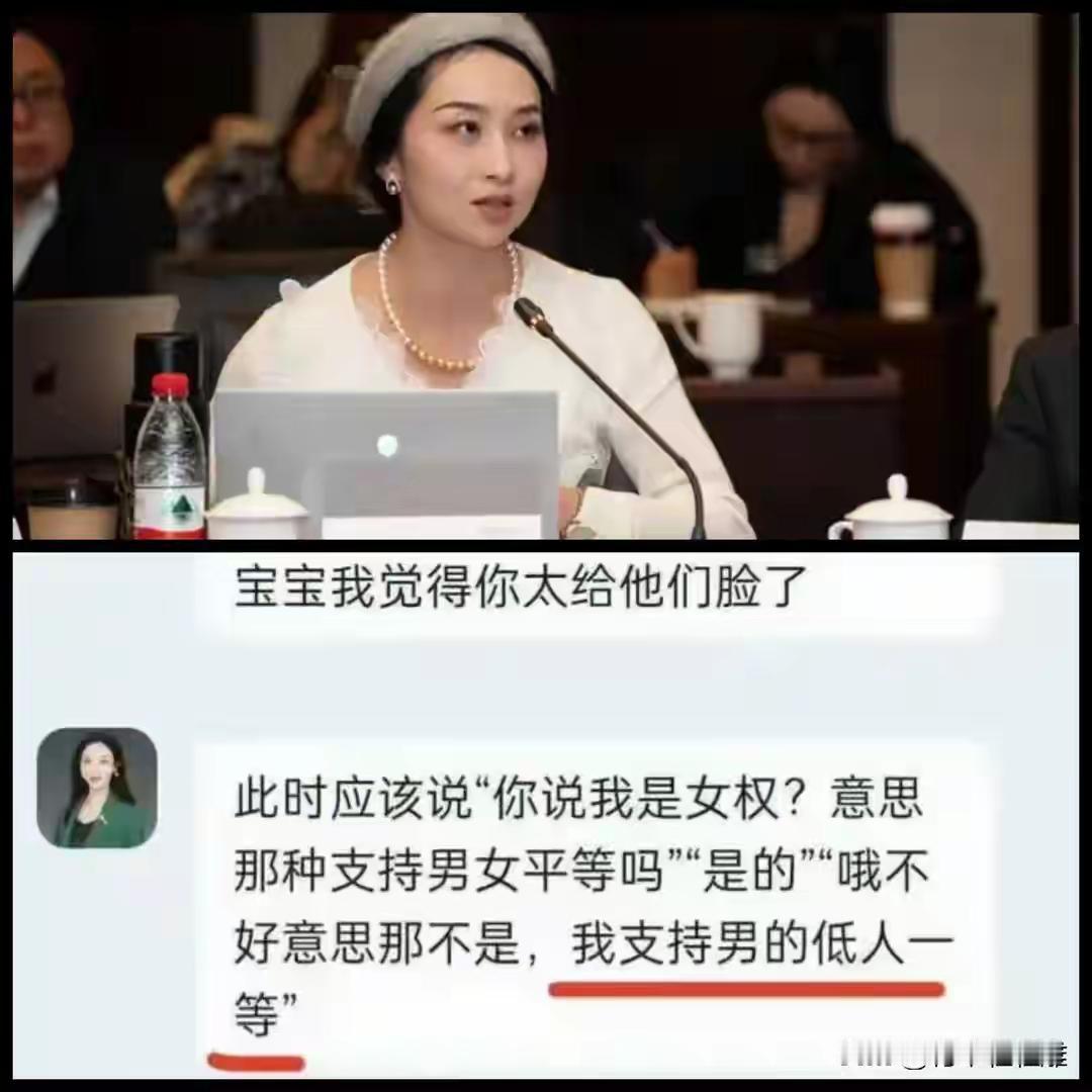 裴轶私聊“我支持男的低人一等”，该怎么解读？
    网传北理工裴轶这段私聊对话