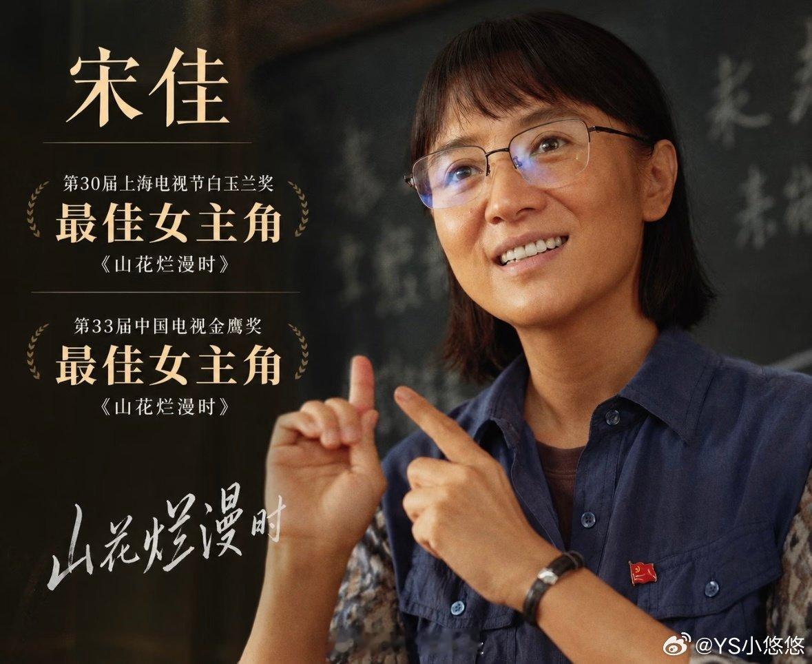 飞天奖爆冷视后宋佳 不少人事先都没把她当成夺冠的头号热门，却靠着角色里扎根生活的