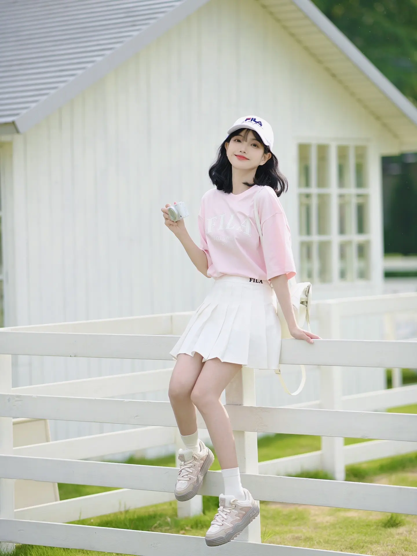 氧气女孩 少女感夏日ootd 元气少女 夏日小清新 拍出氛围感
