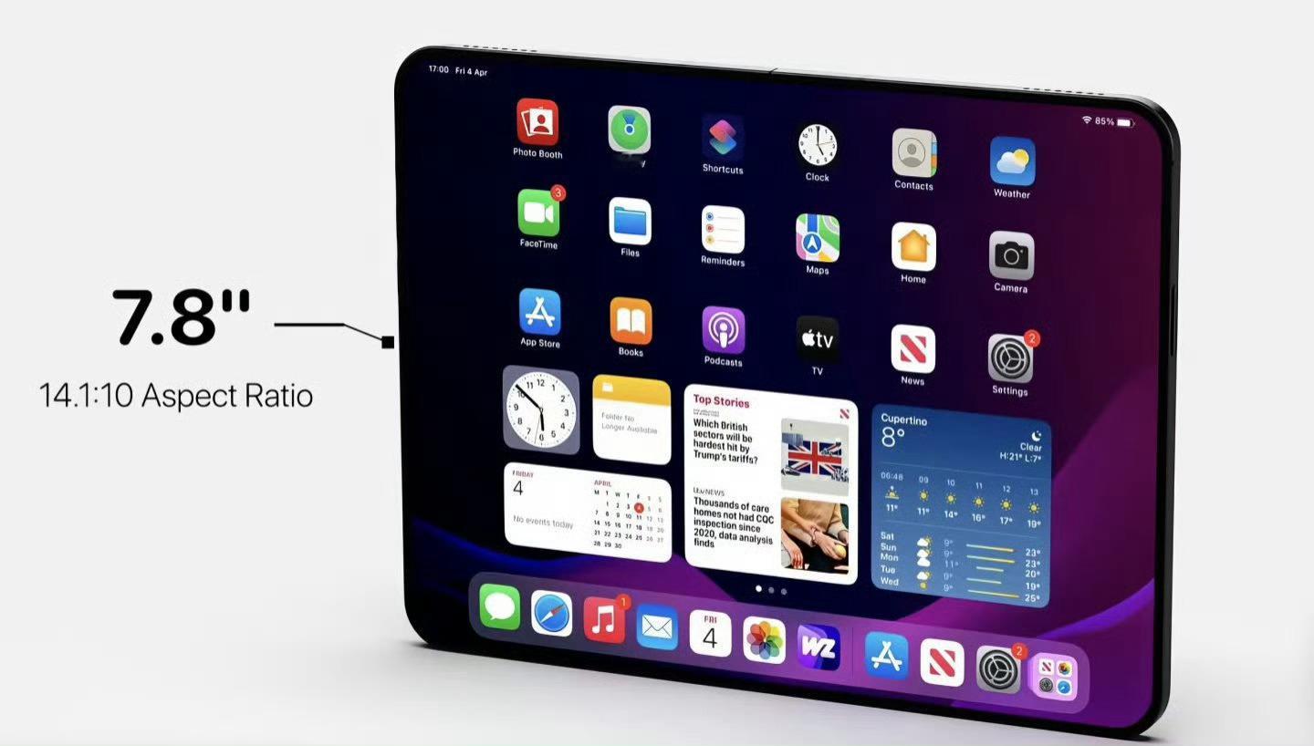 折叠屏iPhone明年亮相 现在越来越多的爆料表示iPhone折叠屏明年会上市了