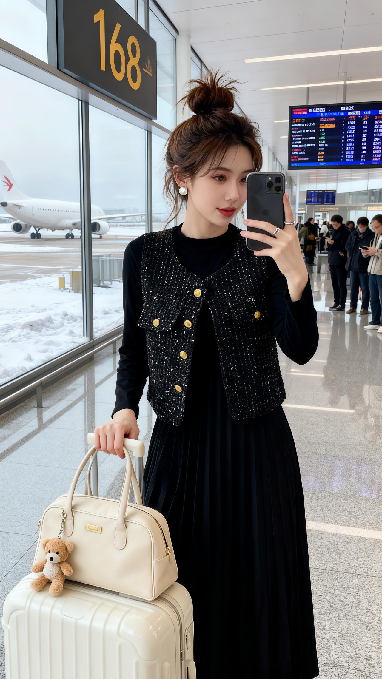 减龄气质 这也太好看了 精致穿搭 约会穿搭 裙子搭配