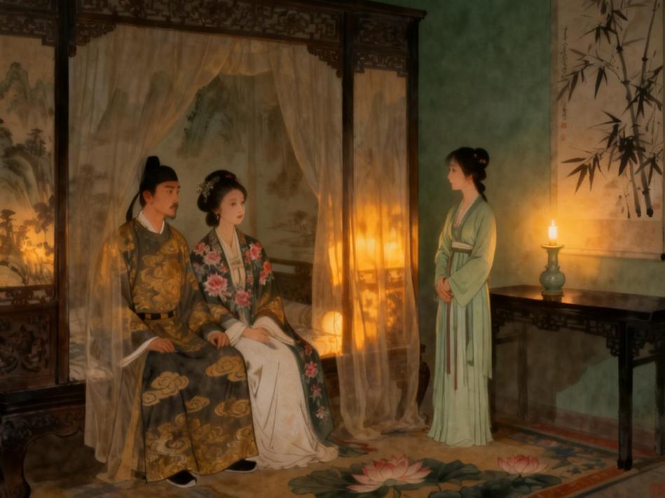 古代夫妻在进行房事时，为何总会有丫鬟守在床边？难道她们不会害羞吗？原因让人有些难