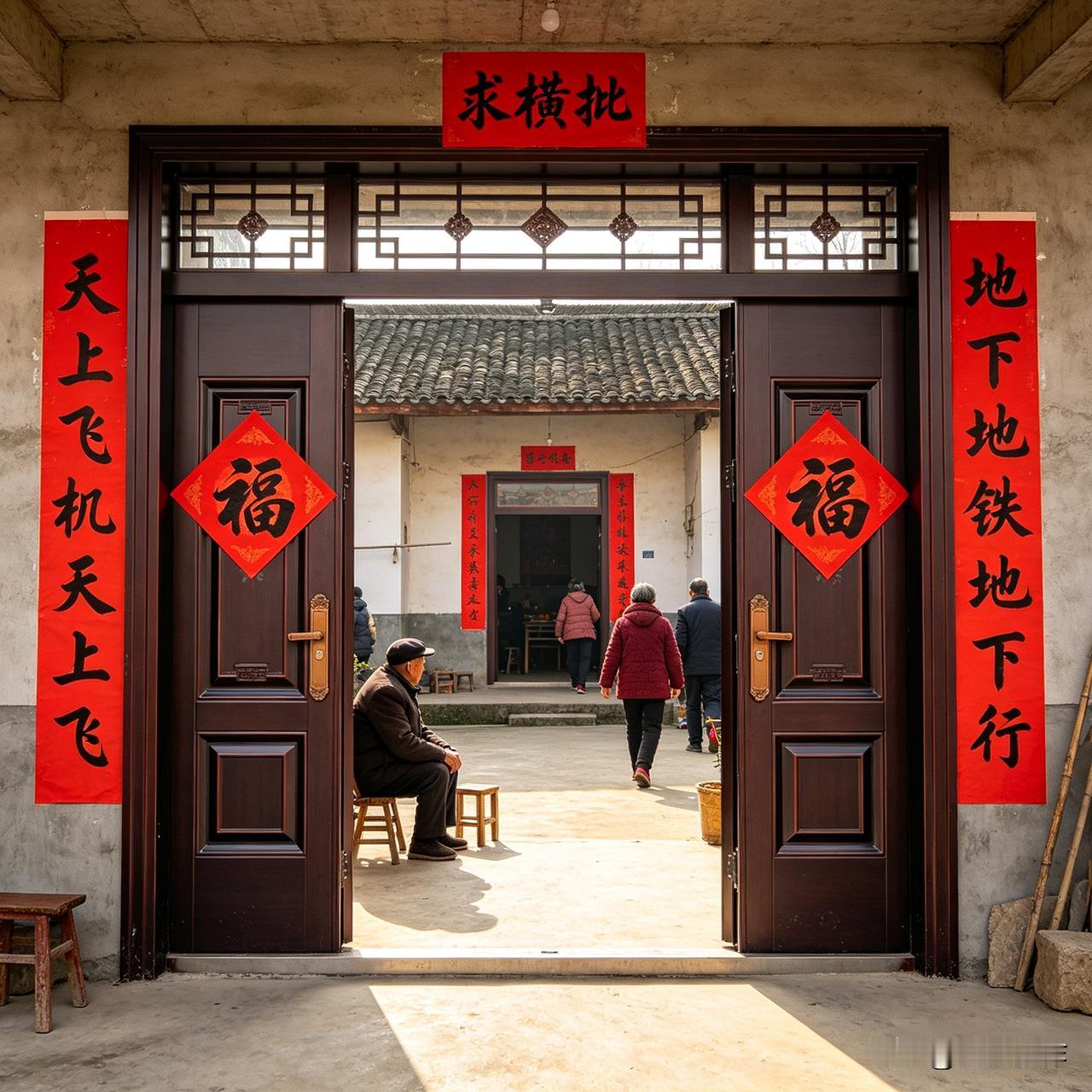 上联：天上飞机天上飞
下联：地下地铁地下行
 
这副联直白勾勒出空中与地下的交通