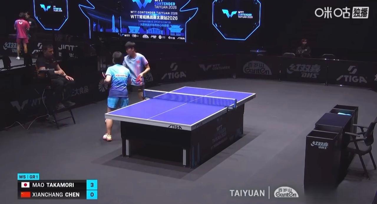 【太原挑战赛资格赛，中日对决，国乒处于下风】2026年WTT 太原挑战赛资格赛首