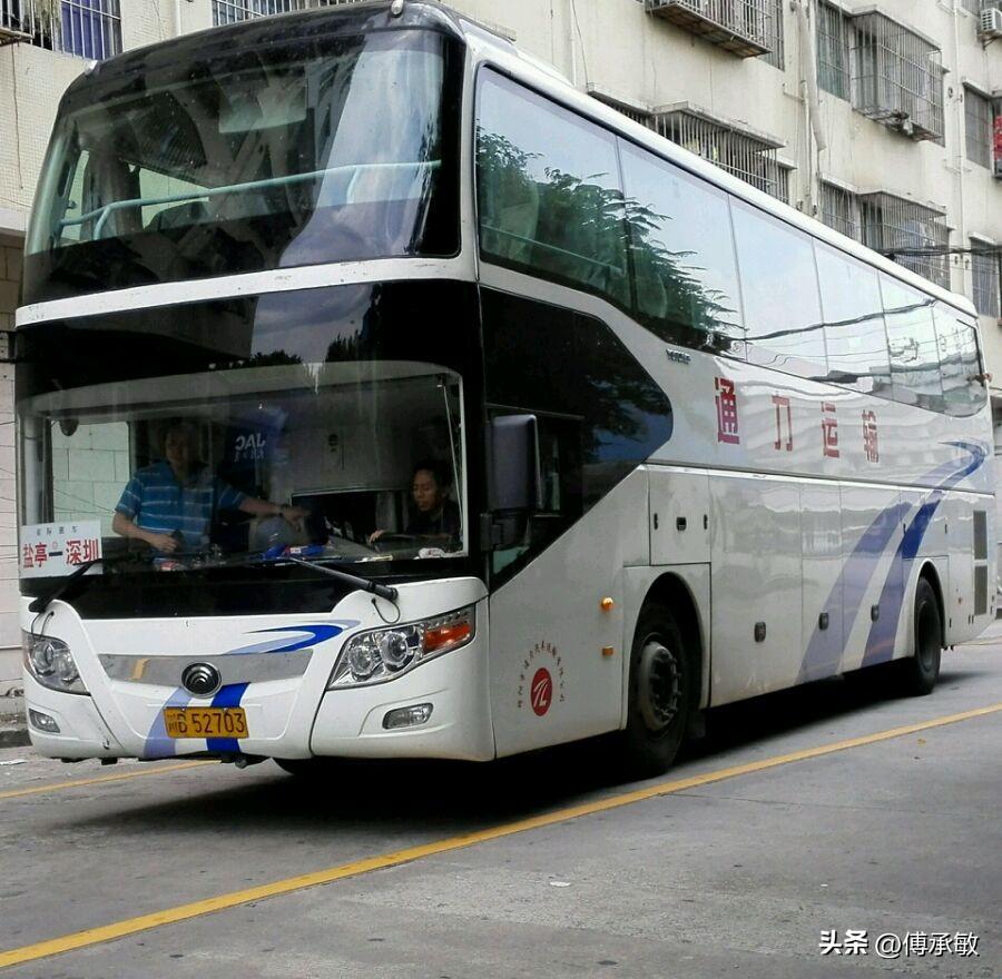 四川曾经开往广东珠三角的省际长途线路（12），不知还有多少在跑？
盐亭—深圳
泸