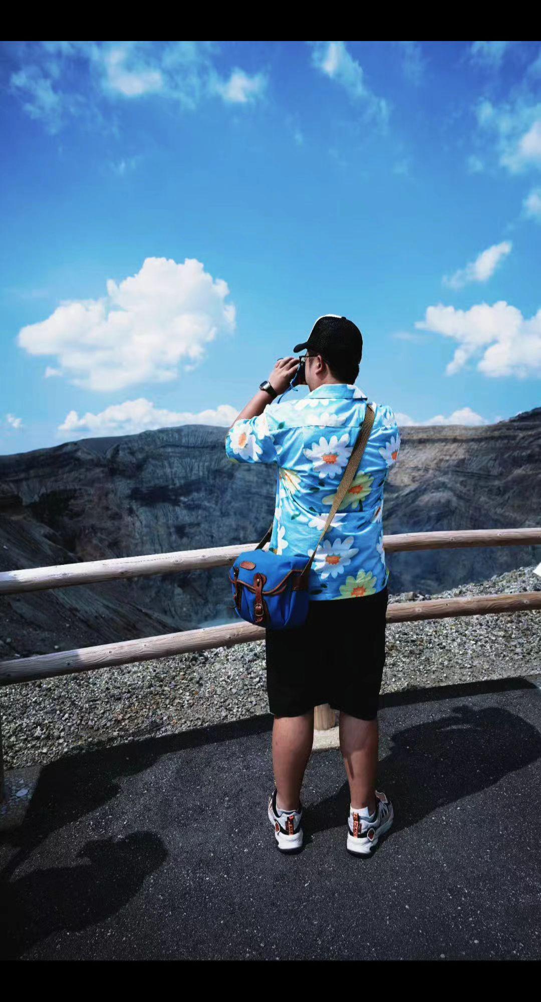 原来2024年已经是2年前了！
这里是日本的熊本县旁边的阿苏活的火山🌋，
到了