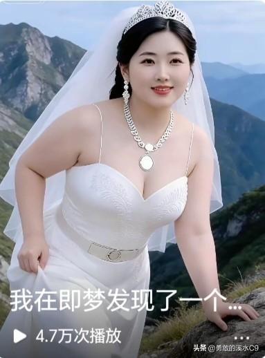 “山巅白衣女，梦遇佳人时”，此画面想想便觉绝美。梦里邂逅白衣佳人，仿若踏入一场浪