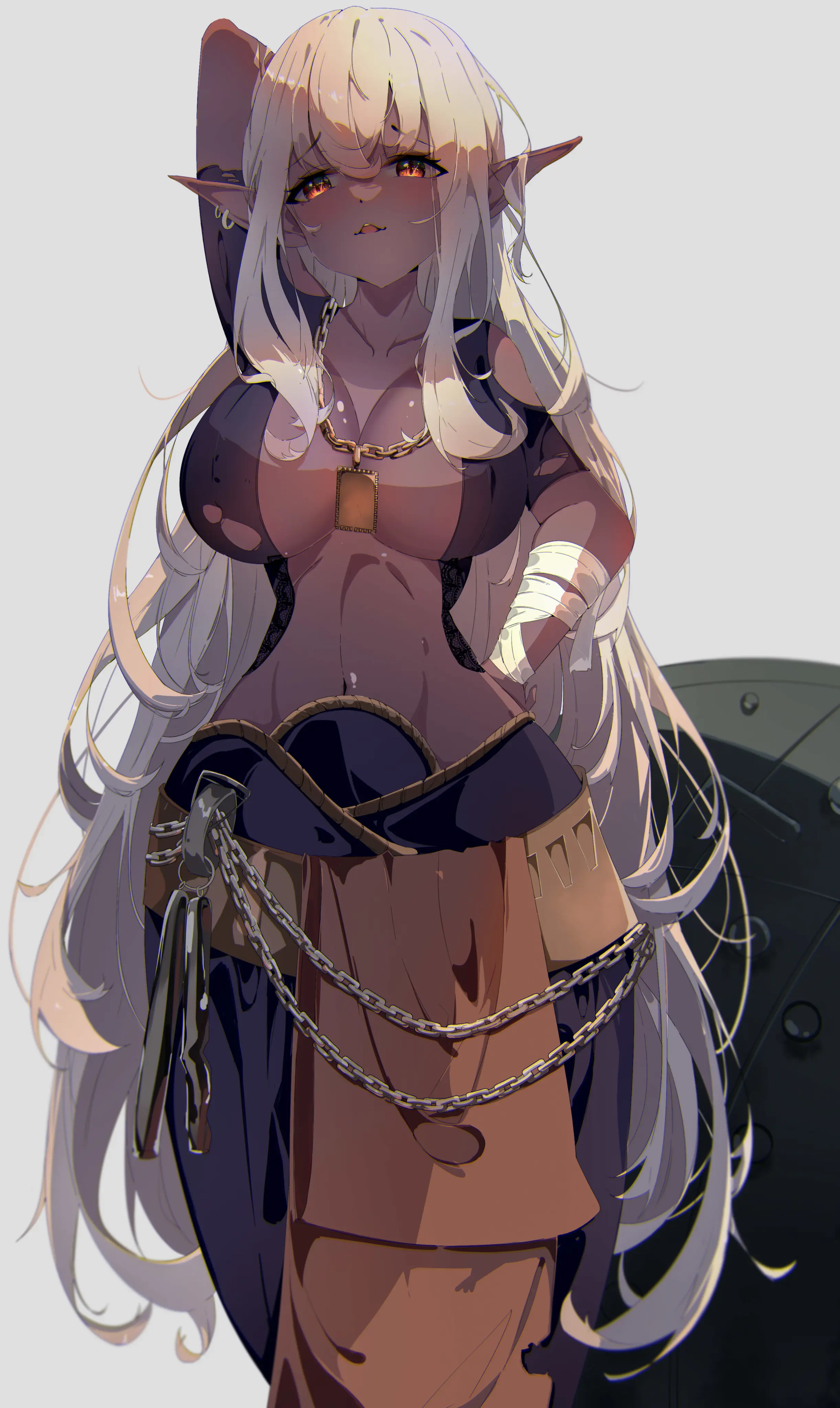 【DNF同人大赏：性转】
你这铁球性转到哪去了∀ﾟ)ノ
（COLG画师：jojom