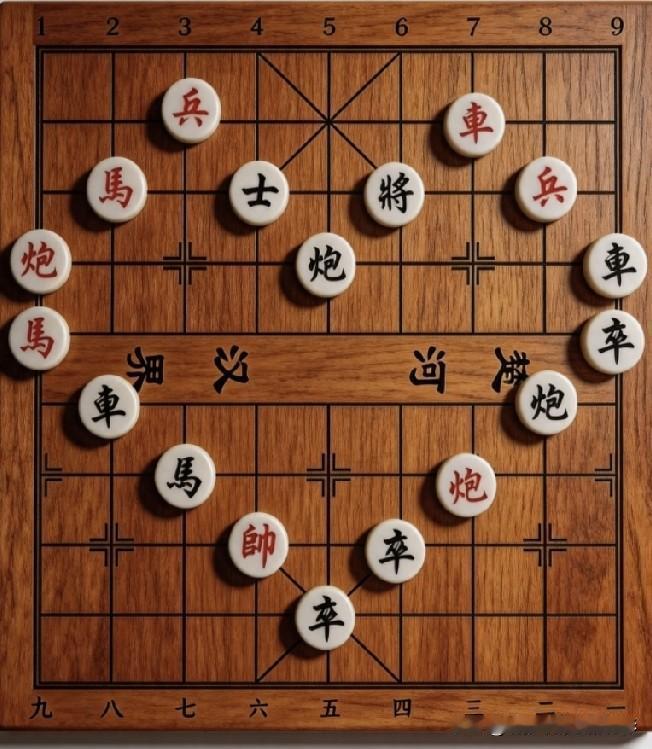  外形拼成爱心的趣味棋局，看着美观陷阱却很多，高手能不能一眼看破走法？