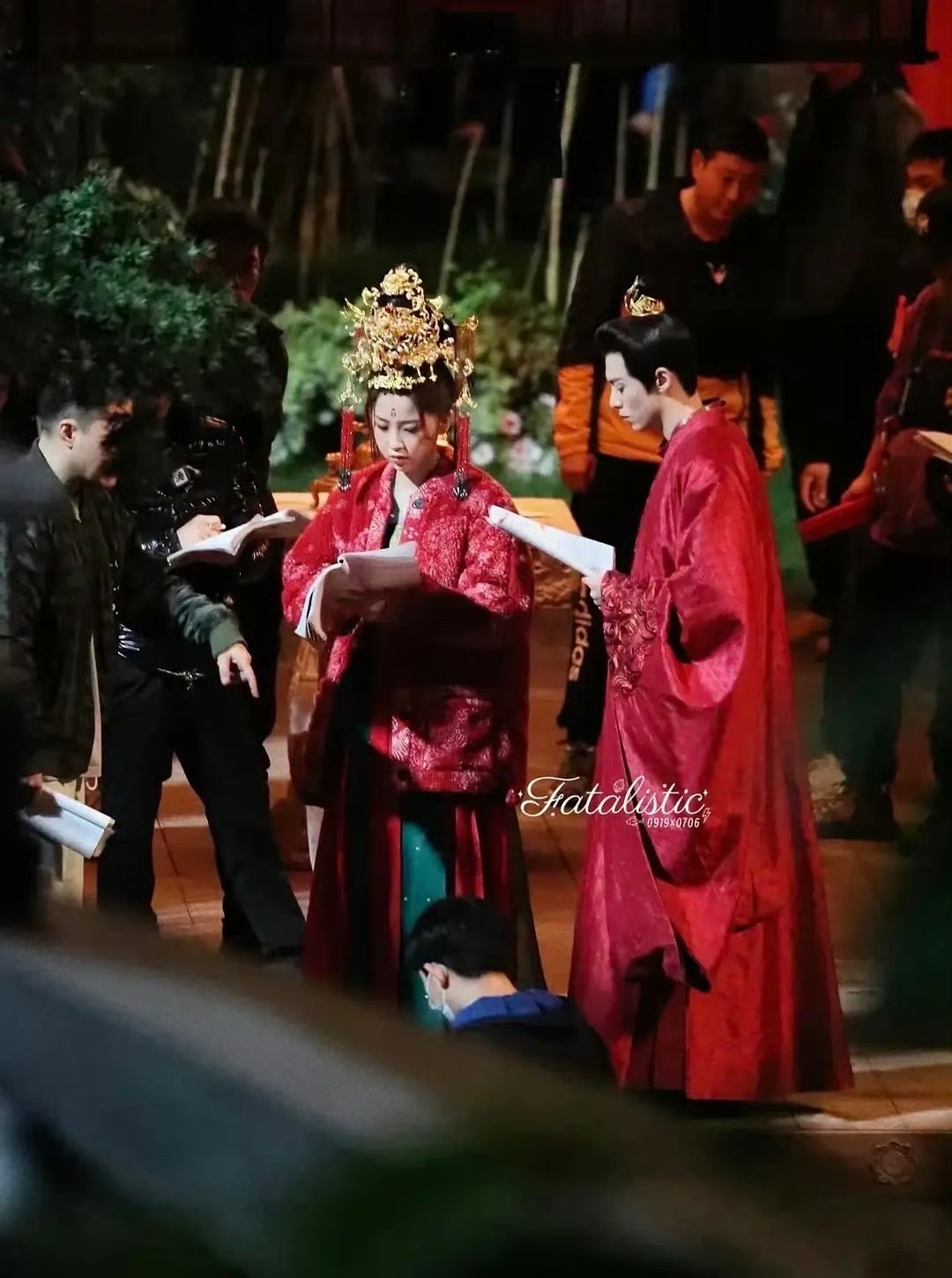 有站姐发了棣欣引力🐒🐟！！！站姐团建