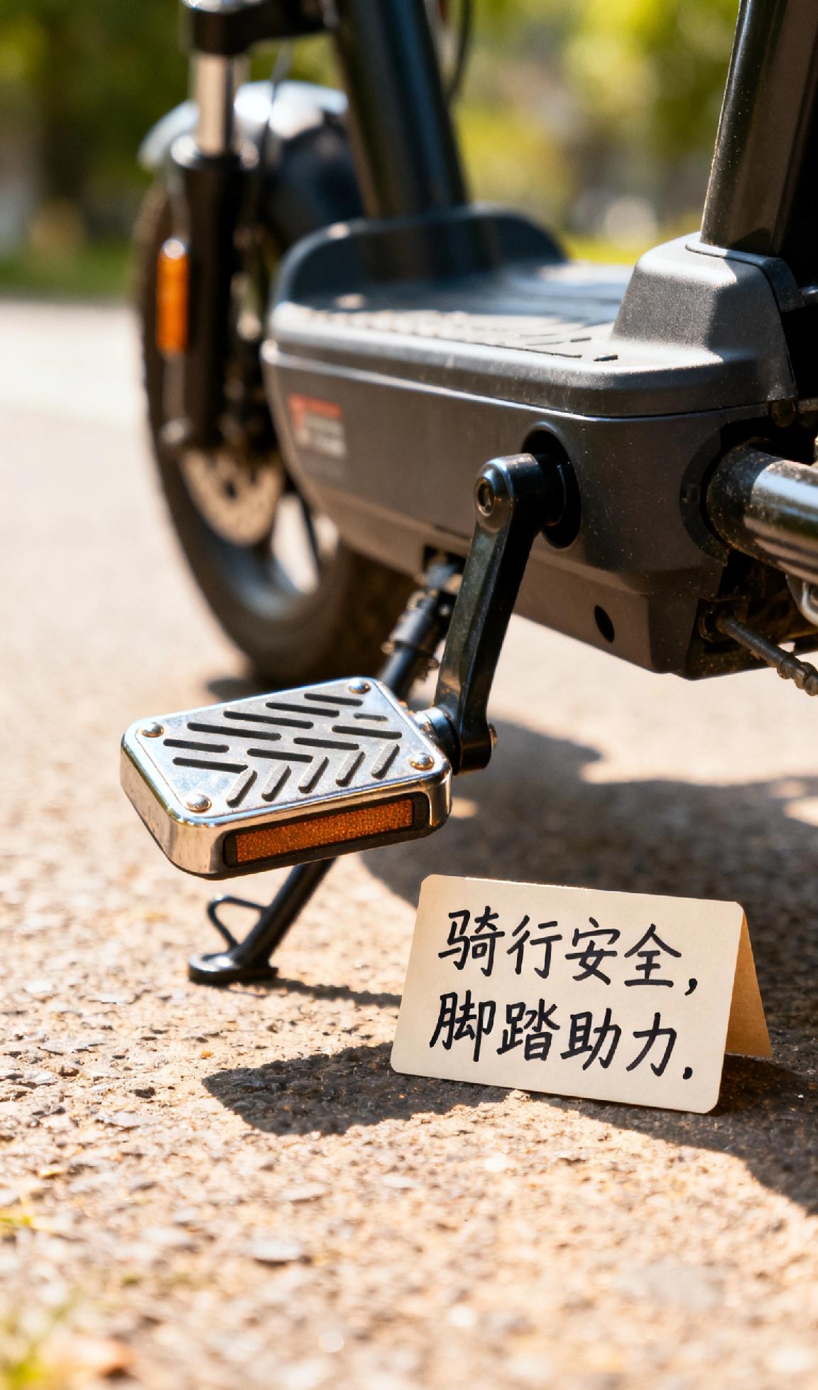 电动自行车设计的脚踏有用吗? 电动自行车的脚踏绝非多余！新国标下，电助力车型需配
