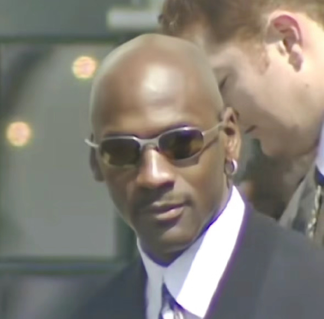 这就是Michael Jordan，随便抓拍就很帅 ​​​