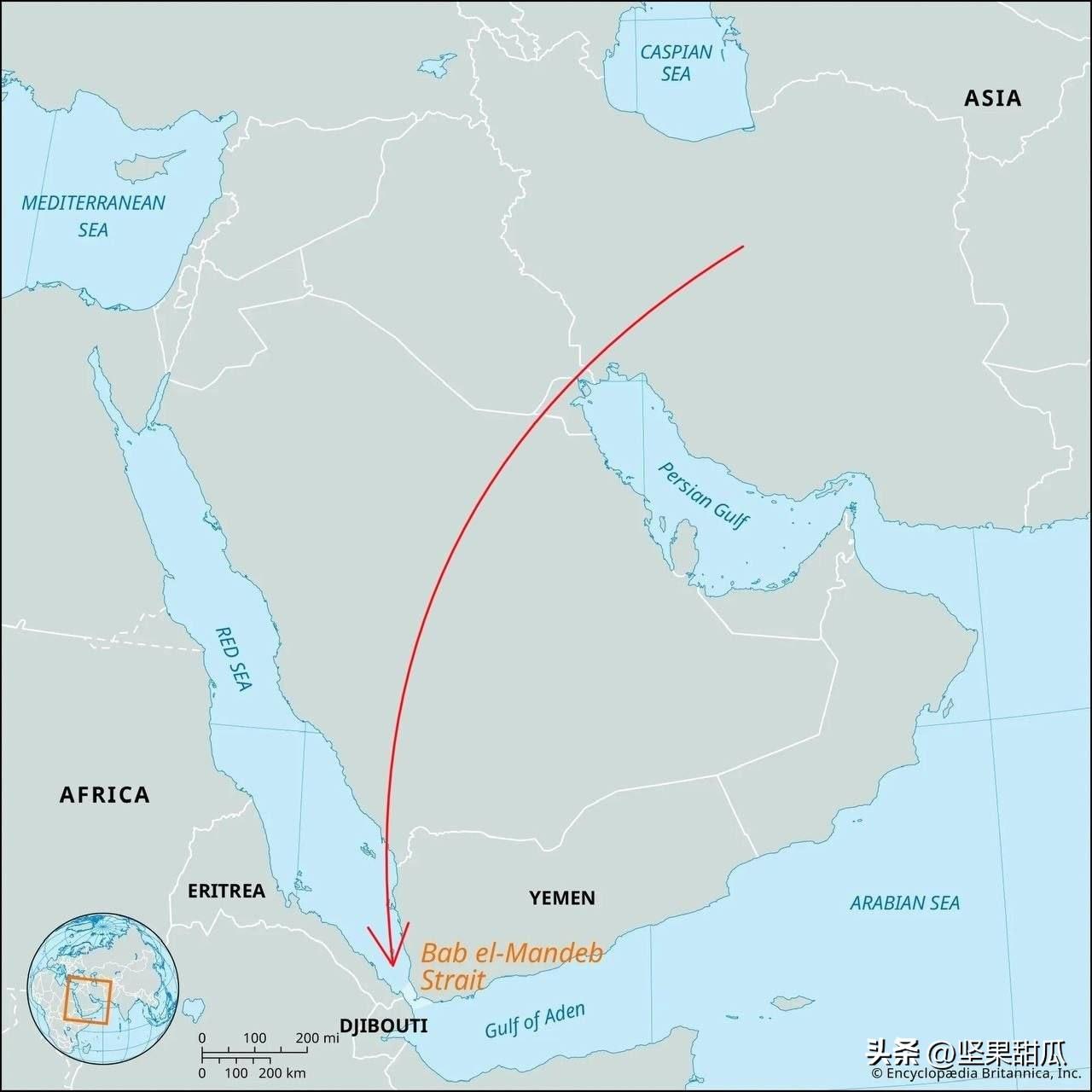 依赖胡塞武装，伊朗可以控制两个海峡。伊朗塔斯尼姆通讯社称，伊朗军方消息警告美国，