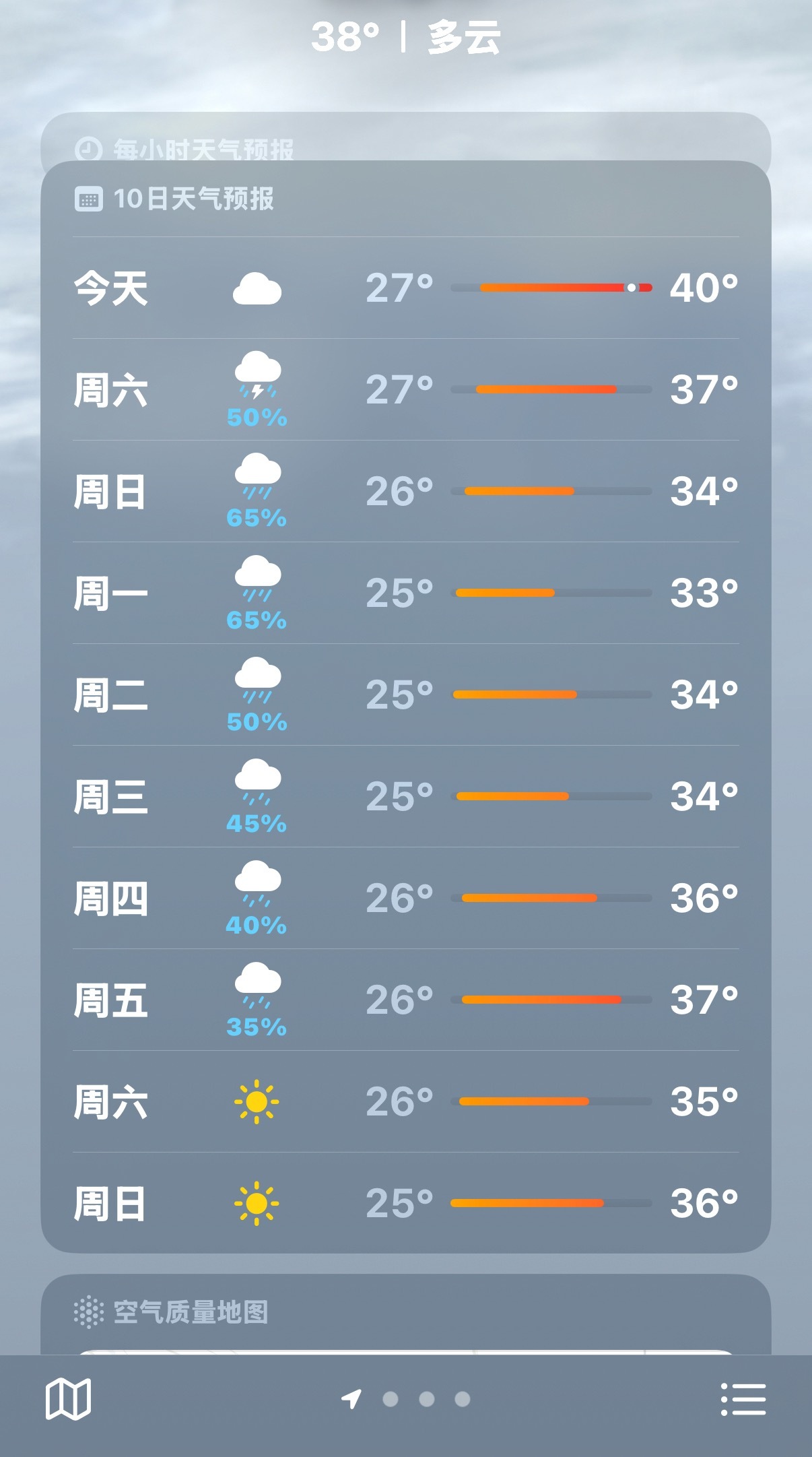 要热死了…… 