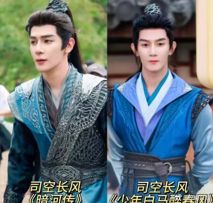 夏之光头套占脸的二分之一夏之光新剧定妆照 夏之光新剧《我的仵作前辈》定妆照，头套