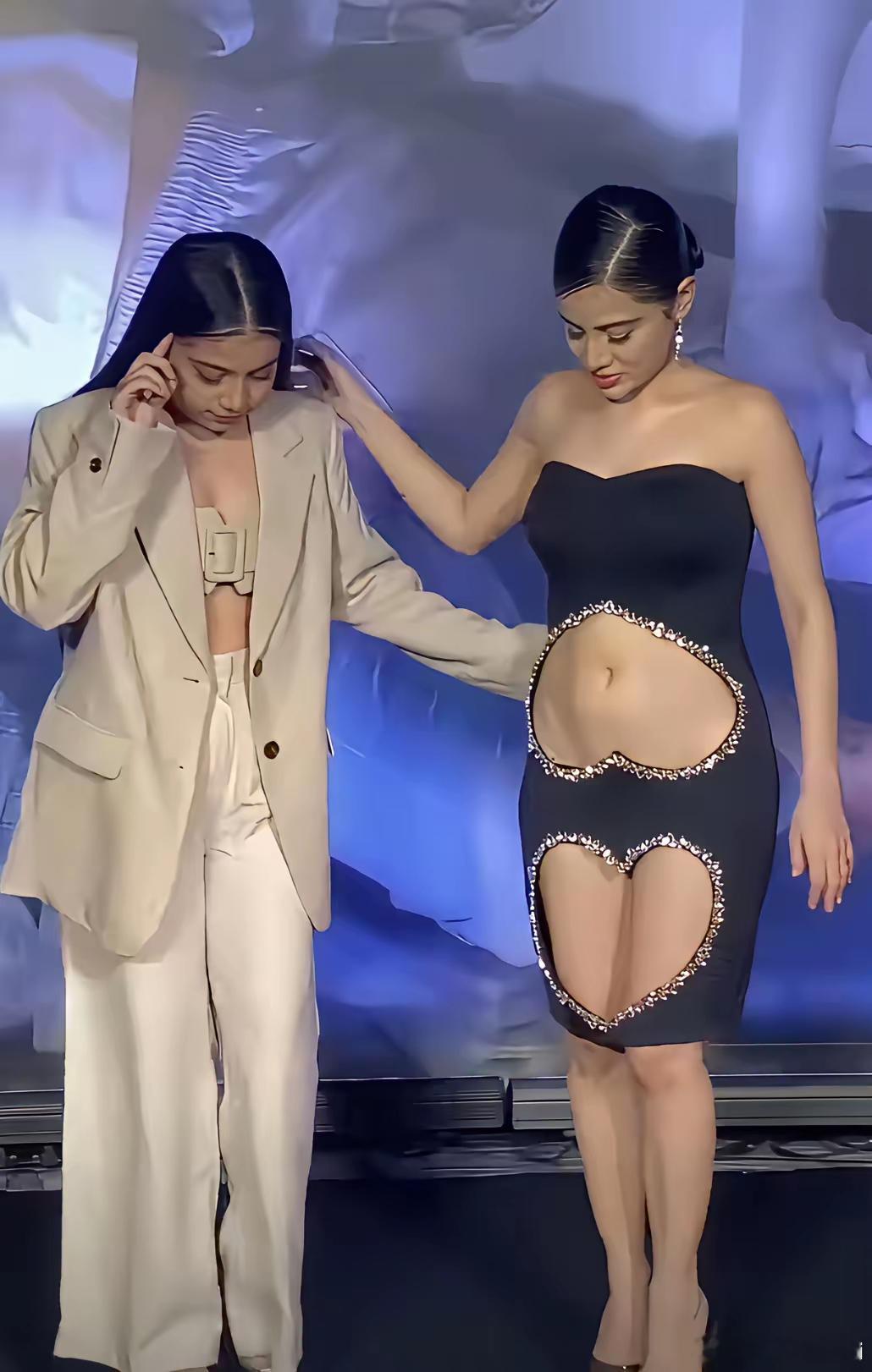 这种衣服，真的需要心理强大的人穿。也不知道，设计这种衣服的人，用意何在？为什么不