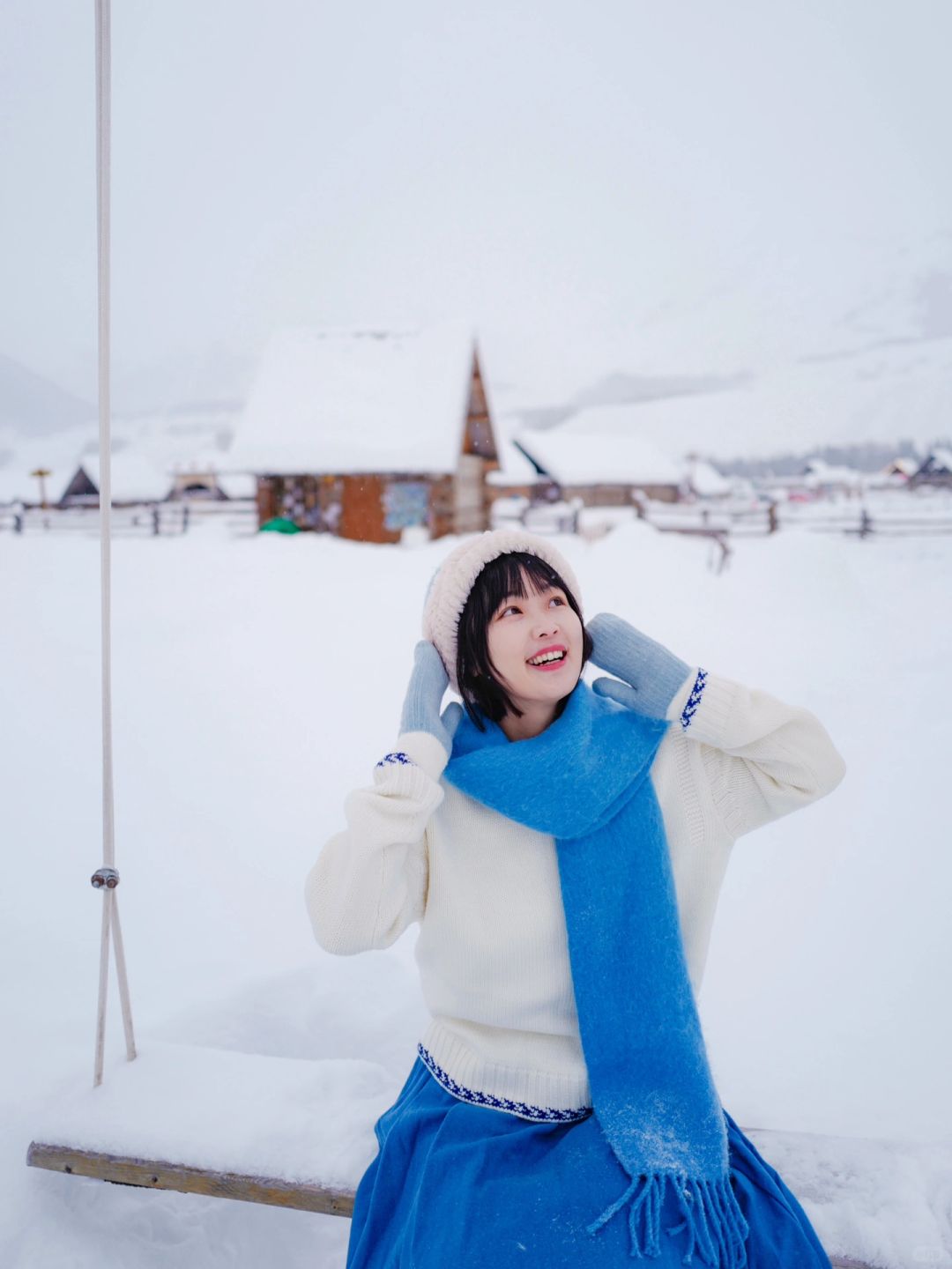 带了一台徕卡相机，在禾木拍到了first love