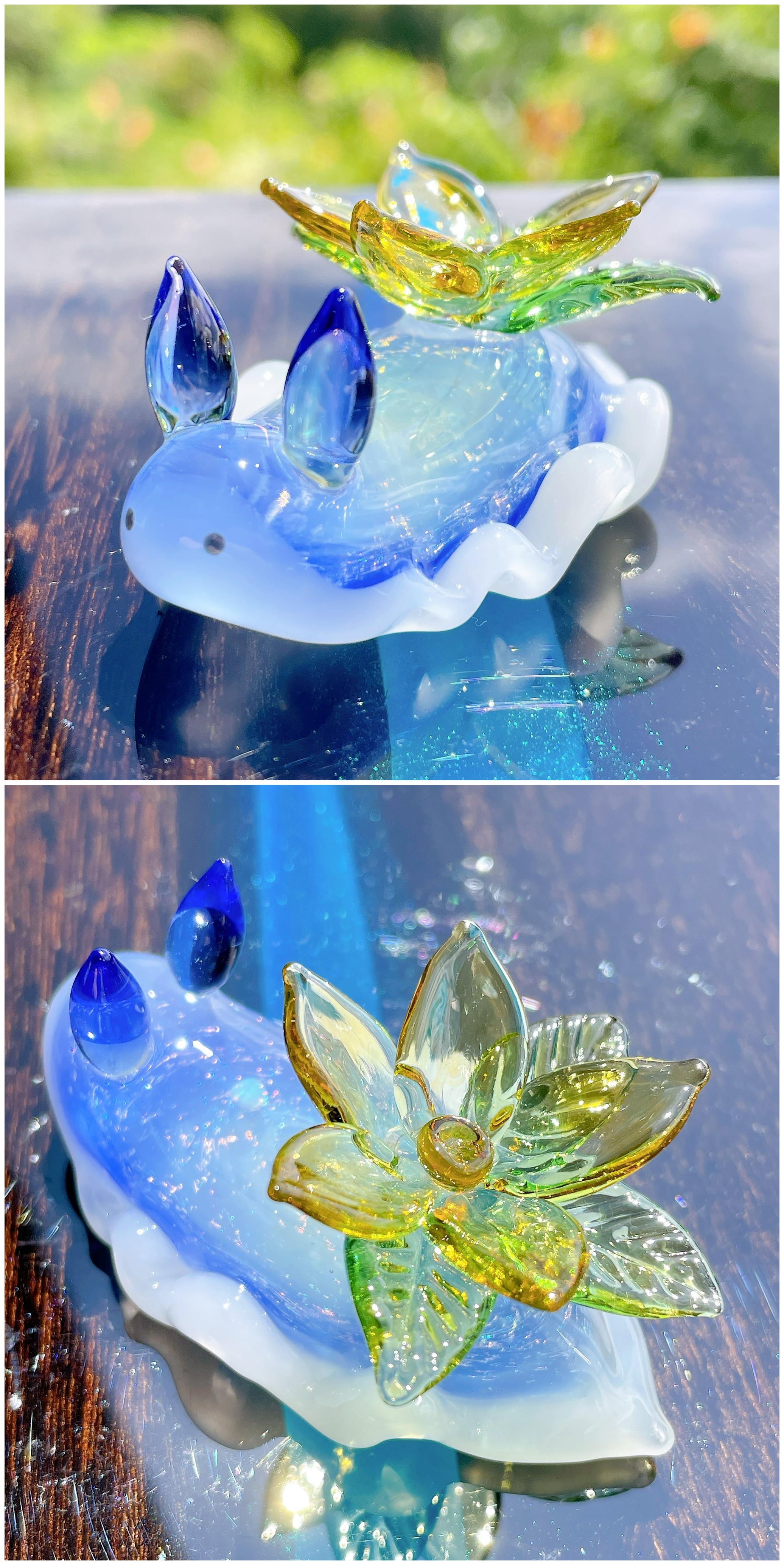 这种材质真的很适合用来制作海蛞蝓的手工制品啊~~PP开花的海兔超好看！【推：Nu