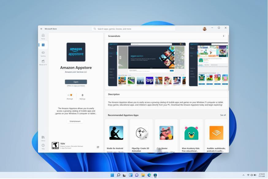 【微软将终止对 WSA 的支持】
WSA 类似于 Windows Subsyst