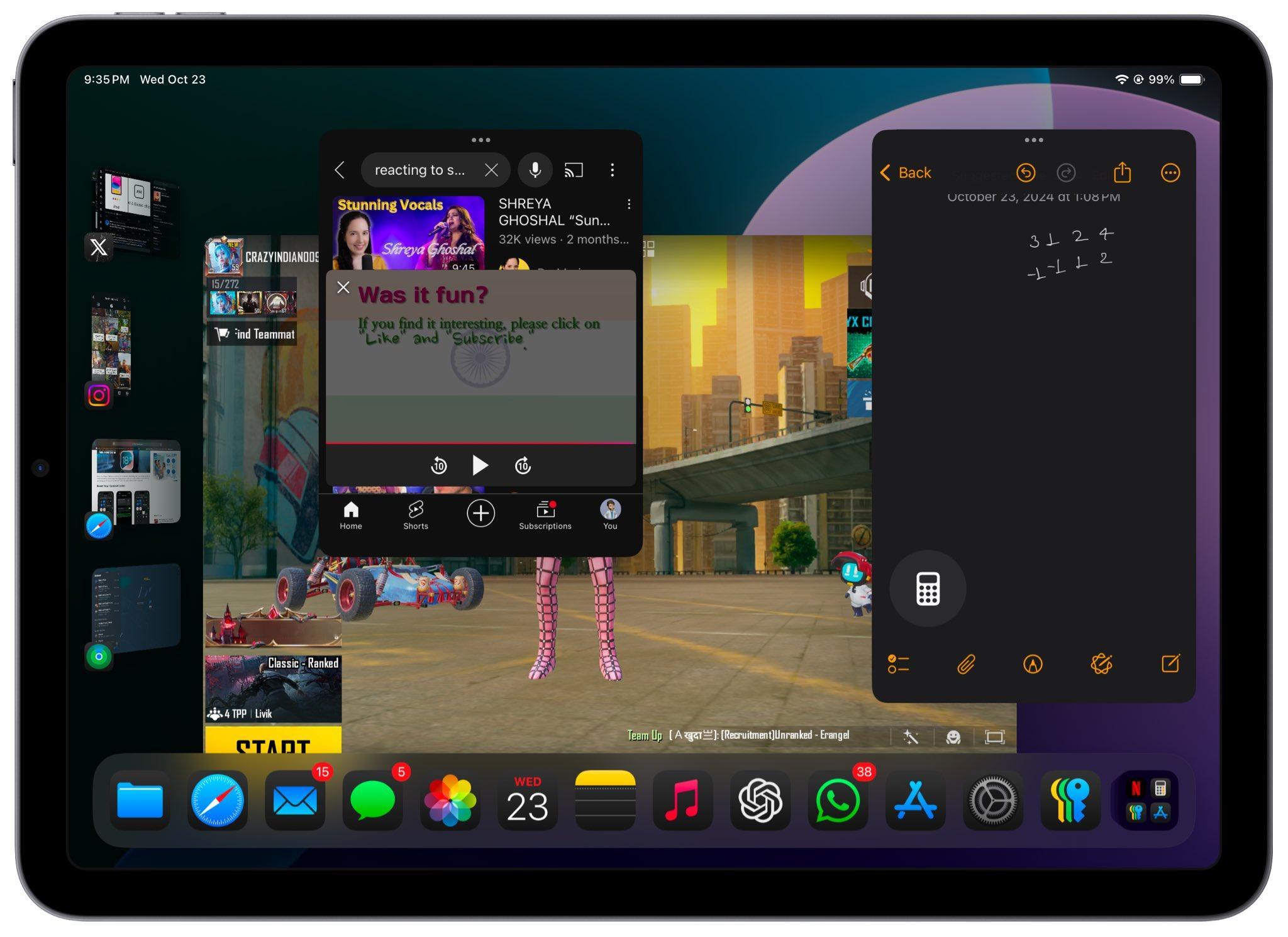 iPad OS 的 台前调度（ Stage Manager ），在5年前的iPa