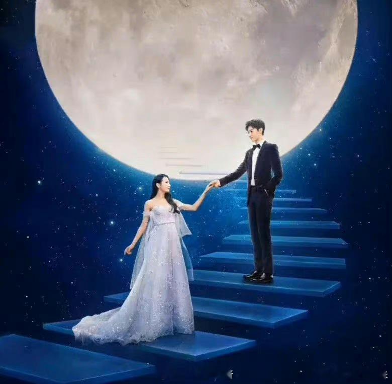 《你是我的荣耀》演员的信念感确实强！​​​这张海报竟然没有布景，全靠后期p图啊。