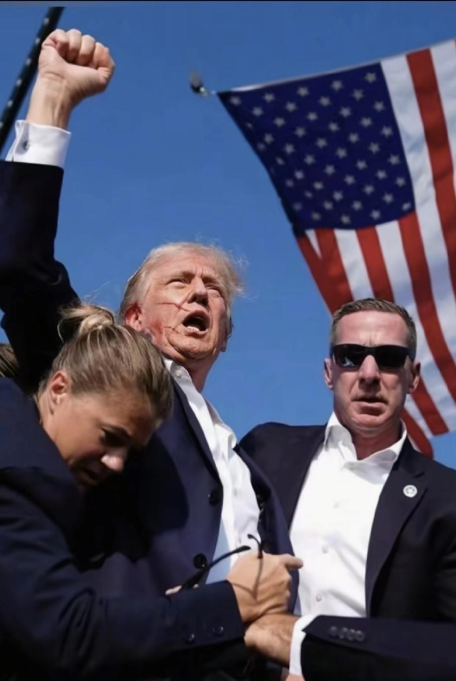 特朗普上次挨枪子捞了个总统玩，这次又挨枪子又会有什么诉求呢!他会向民主党和犹太人