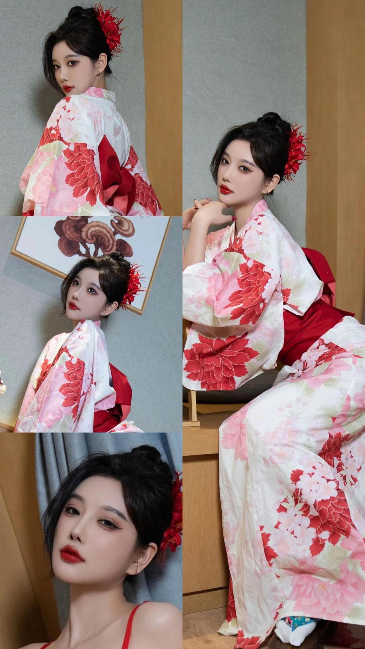 网感战国袍妆造 性感旗袍美女 东方妆造美学 旗袍辣妹 旗袍氛围感写真