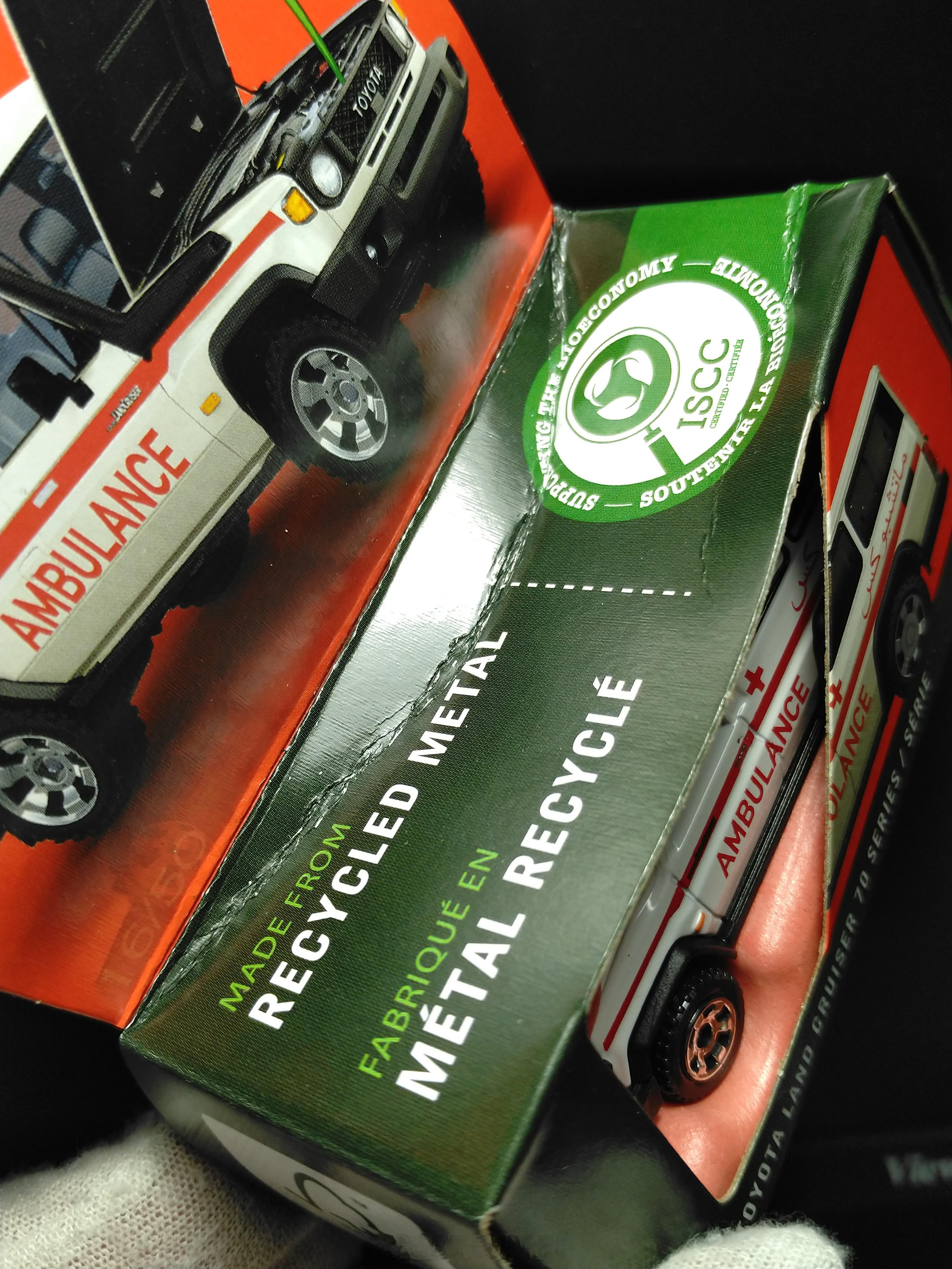 matchbox火柴盒丰田lc78 今日份快乐到货，很好的价格到手LC78，盒子