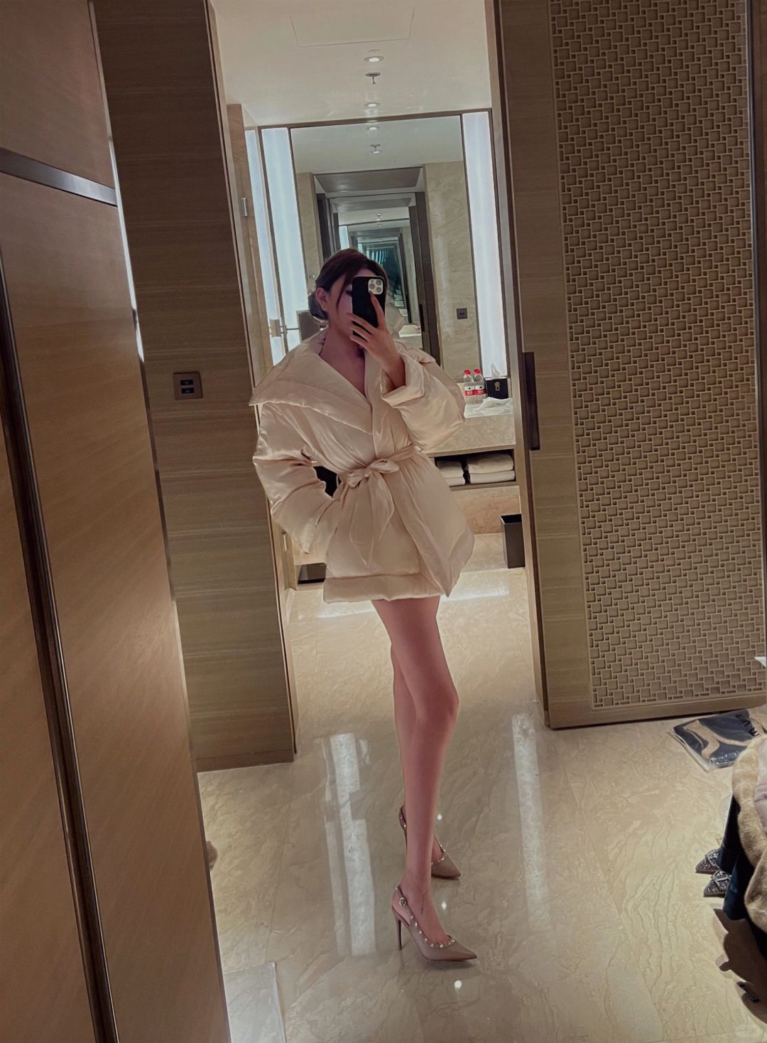 香槟绸缎太美了！