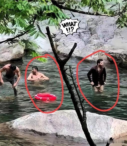 恒河的自由感还没带够？
北京亮马河刚“泡”完，
庐山的山溪又成了印度游客的“野生