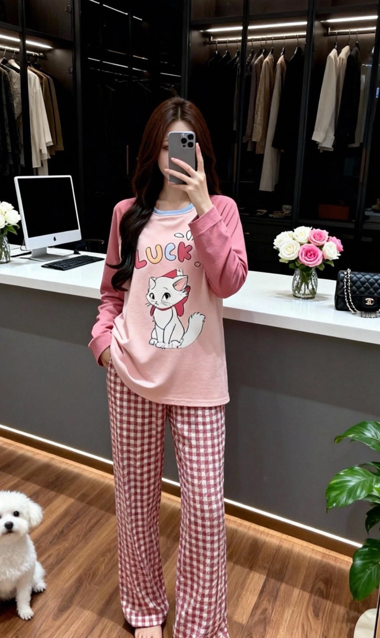 每日分享 女装 穿搭 宅家睡衣秀 今天穿什么