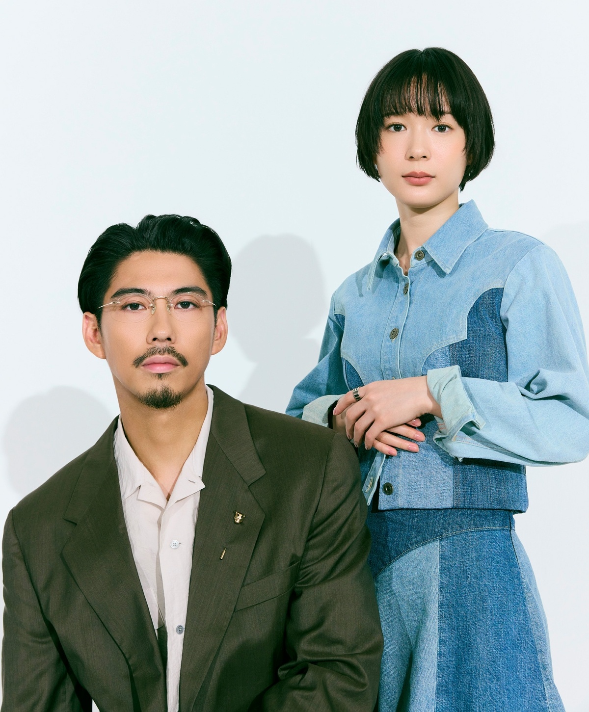 日娱新闻穗志萌香 贺来贤人 穗志萌香 杂志《ginger》采访美图 