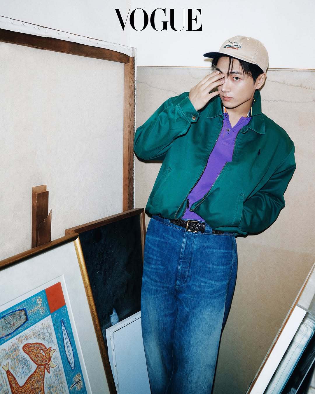 朴综星✖️Vogue Korea✖️Polo Ralph Lauren封面大赏