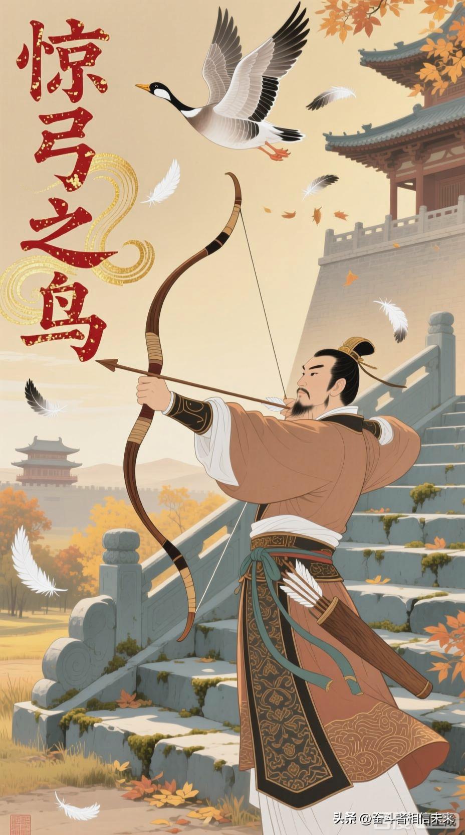 作者加速成长计划邯郸成语：惊弓之鸟！——[山河阅史.第532期]

一、成语出处